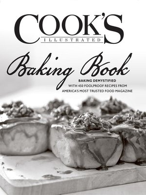 cover image of Cook's Illustrated Baking Book